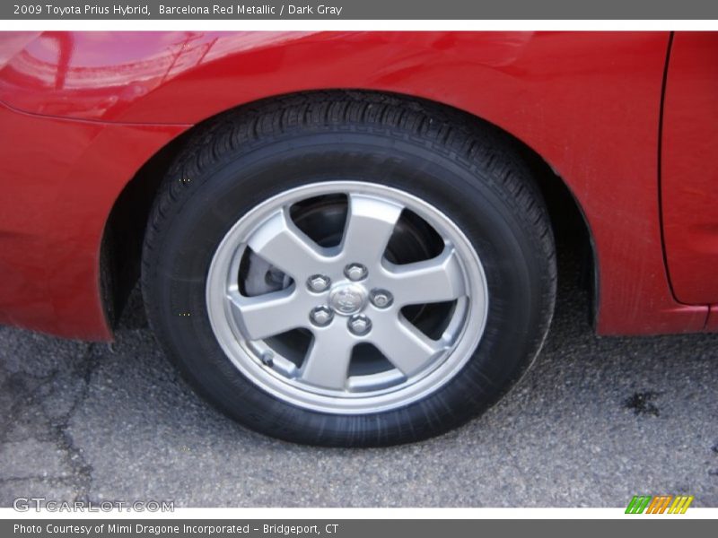 Barcelona Red Metallic / Dark Gray 2009 Toyota Prius Hybrid
