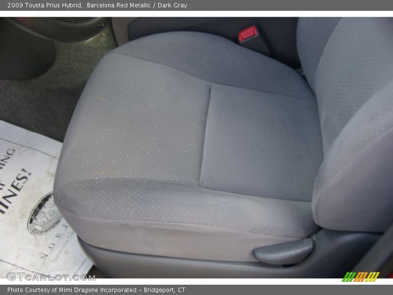 Barcelona Red Metallic / Dark Gray 2009 Toyota Prius Hybrid