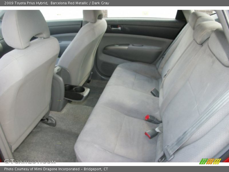 Barcelona Red Metallic / Dark Gray 2009 Toyota Prius Hybrid