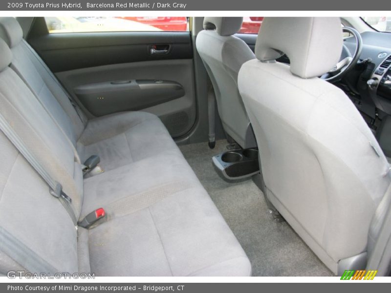 Barcelona Red Metallic / Dark Gray 2009 Toyota Prius Hybrid