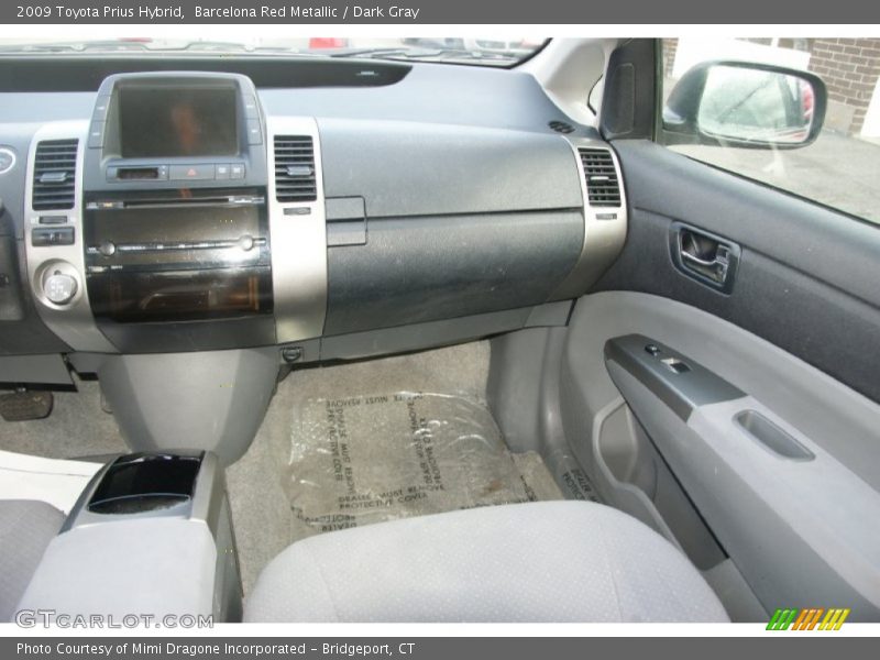 Barcelona Red Metallic / Dark Gray 2009 Toyota Prius Hybrid