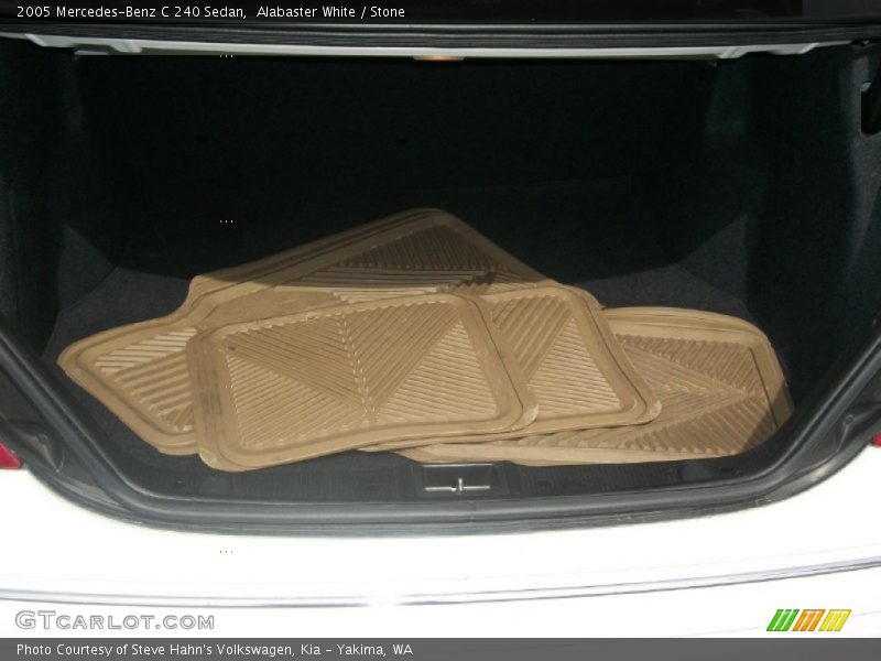 Alabaster White / Stone 2005 Mercedes-Benz C 240 Sedan