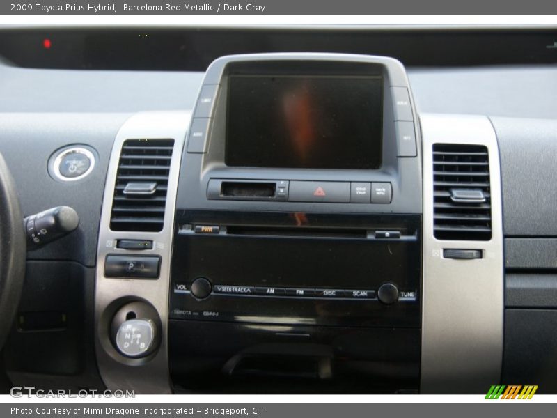 Barcelona Red Metallic / Dark Gray 2009 Toyota Prius Hybrid