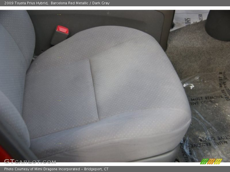 Barcelona Red Metallic / Dark Gray 2009 Toyota Prius Hybrid