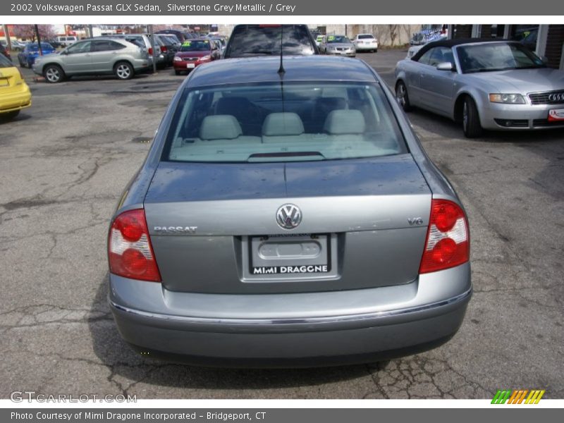 Silverstone Grey Metallic / Grey 2002 Volkswagen Passat GLX Sedan
