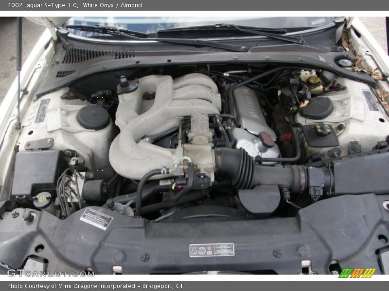 White Onyx / Almond 2002 Jaguar S-Type 3.0