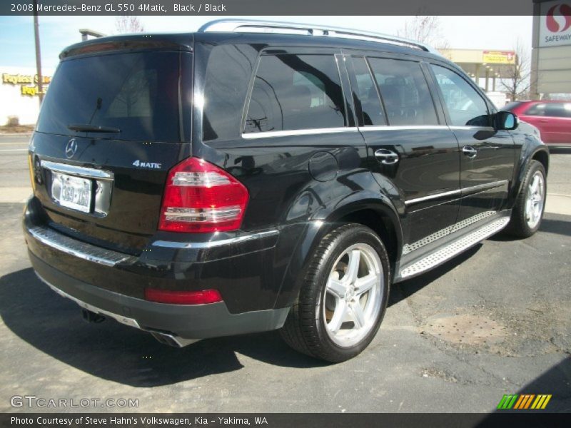 Black / Black 2008 Mercedes-Benz GL 550 4Matic