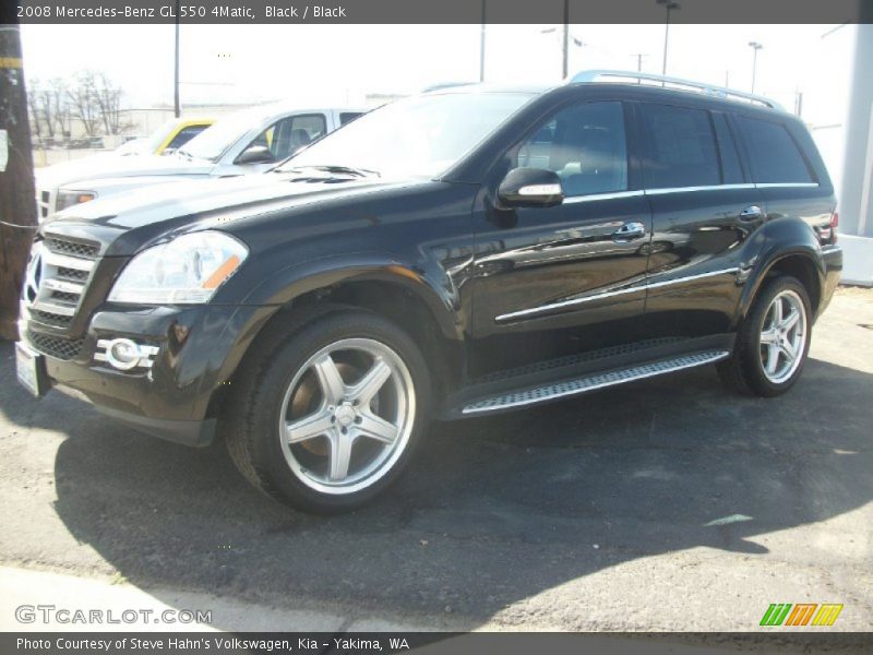 Black / Black 2008 Mercedes-Benz GL 550 4Matic
