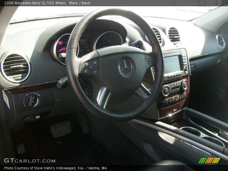 Black / Black 2008 Mercedes-Benz GL 550 4Matic