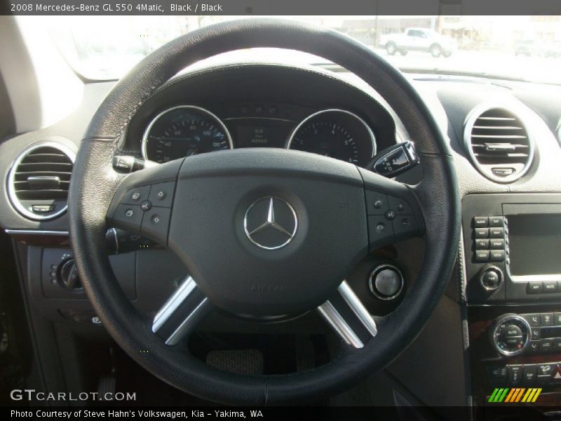 Black / Black 2008 Mercedes-Benz GL 550 4Matic