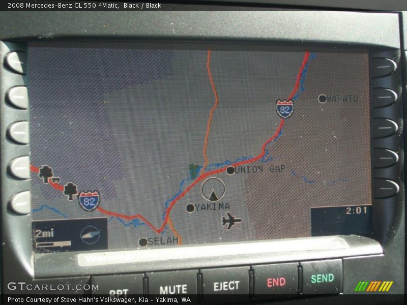 Black / Black 2008 Mercedes-Benz GL 550 4Matic
