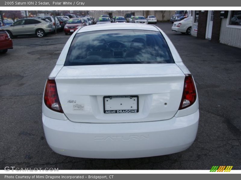 Polar White / Gray 2005 Saturn ION 2 Sedan