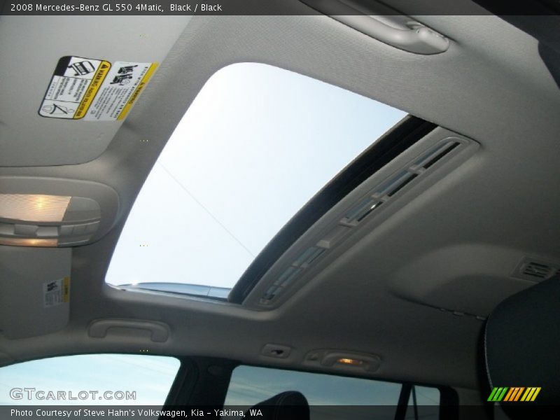 Black / Black 2008 Mercedes-Benz GL 550 4Matic