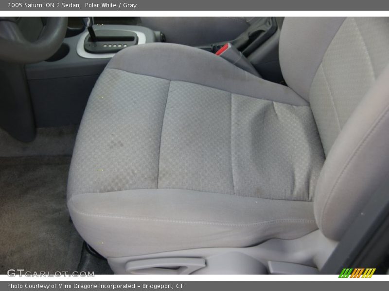 Polar White / Gray 2005 Saturn ION 2 Sedan