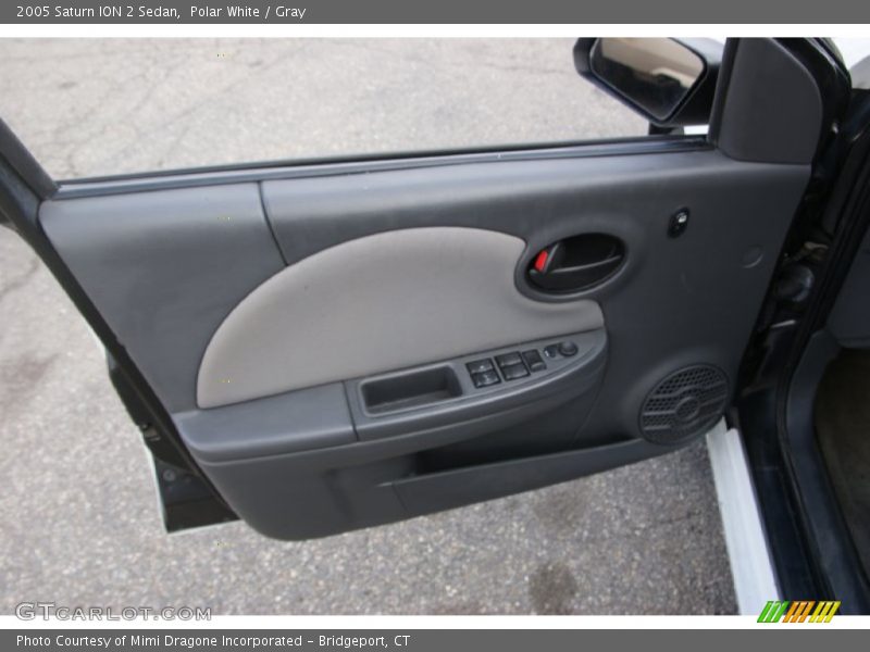 Polar White / Gray 2005 Saturn ION 2 Sedan