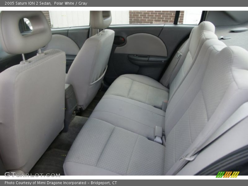 Polar White / Gray 2005 Saturn ION 2 Sedan