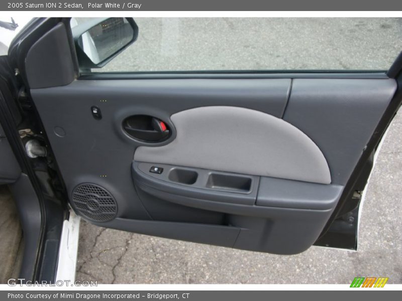 Polar White / Gray 2005 Saturn ION 2 Sedan