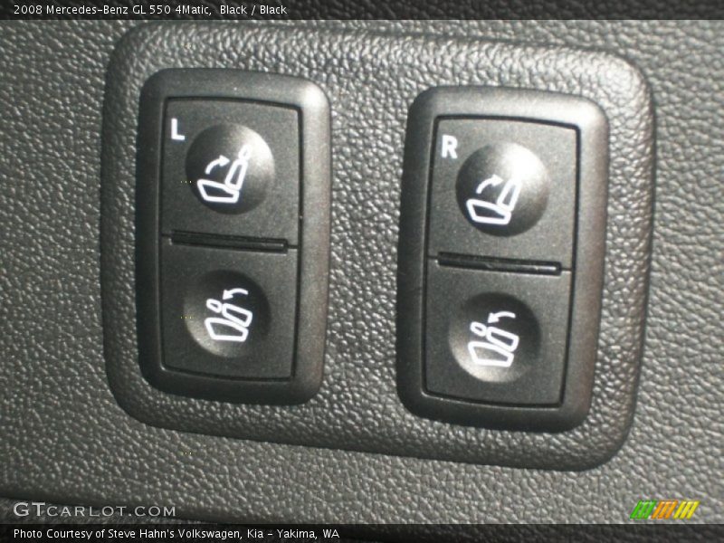 Black / Black 2008 Mercedes-Benz GL 550 4Matic