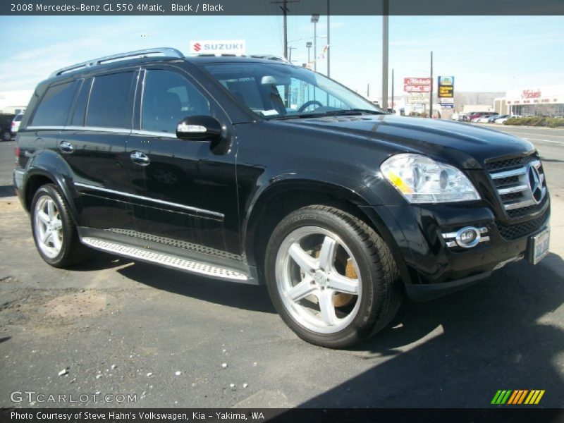 Black / Black 2008 Mercedes-Benz GL 550 4Matic