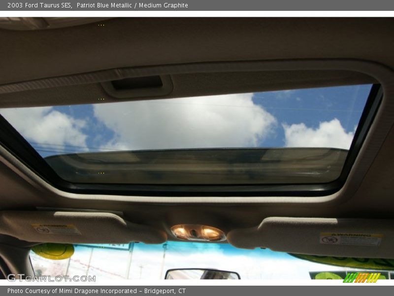 Patriot Blue Metallic / Medium Graphite 2003 Ford Taurus SES