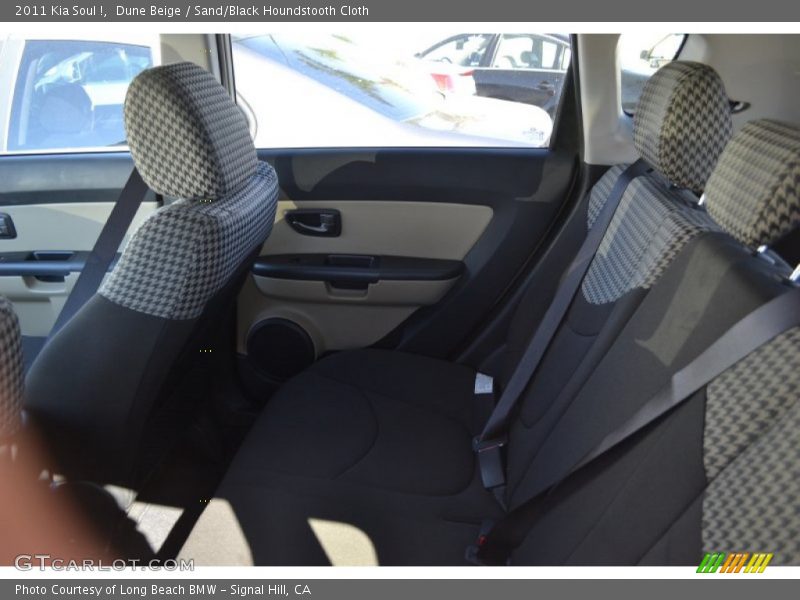 Rear Seat of 2011 Soul !