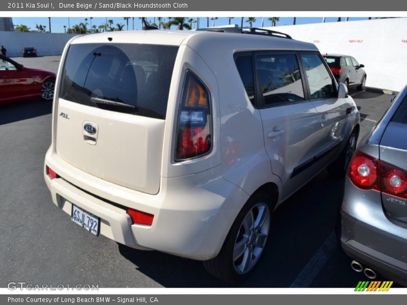 Dune Beige / Sand/Black Houndstooth Cloth 2011 Kia Soul !