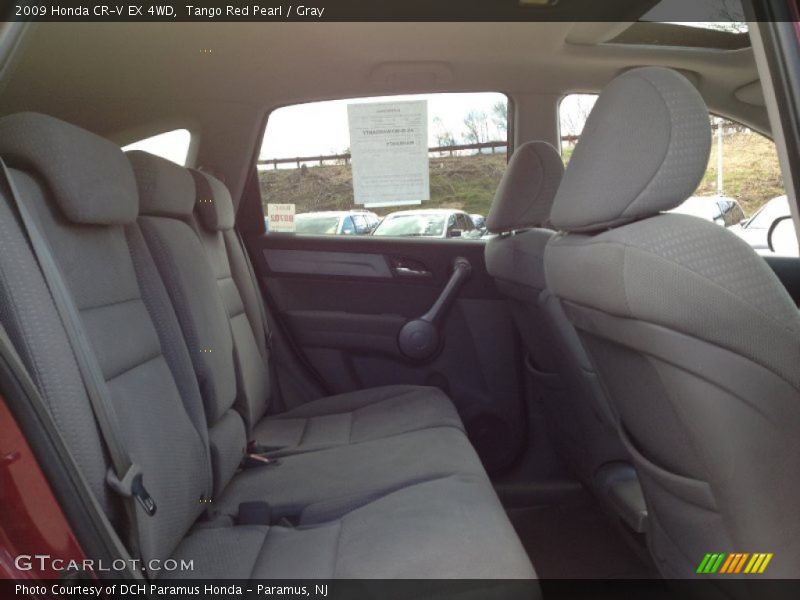 Tango Red Pearl / Gray 2009 Honda CR-V EX 4WD
