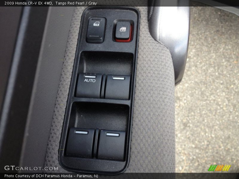 Tango Red Pearl / Gray 2009 Honda CR-V EX 4WD