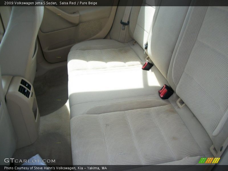 Salsa Red / Pure Beige 2009 Volkswagen Jetta S Sedan