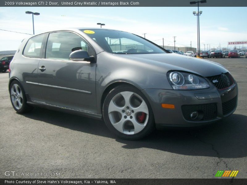 United Grey Metallic / Interlagos Black Cloth 2009 Volkswagen GTI 2 Door