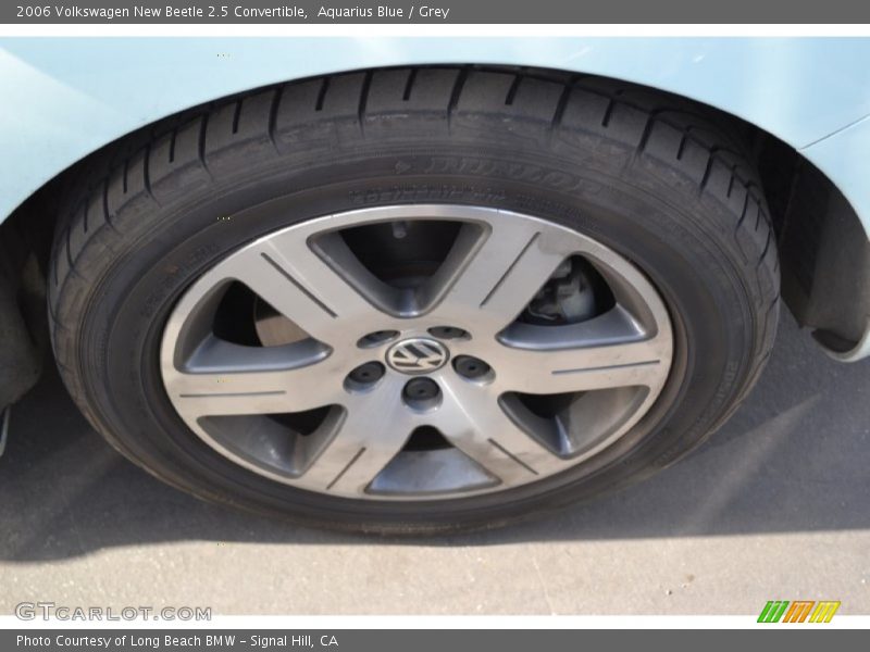 Aquarius Blue / Grey 2006 Volkswagen New Beetle 2.5 Convertible