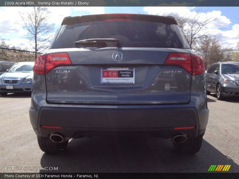 Sterling Gray Metallic / Ebony 2009 Acura MDX