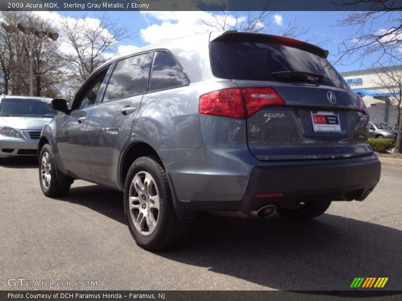 Sterling Gray Metallic / Ebony 2009 Acura MDX