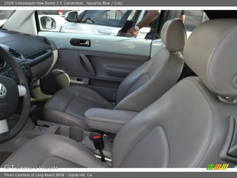 Aquarius Blue / Grey 2006 Volkswagen New Beetle 2.5 Convertible