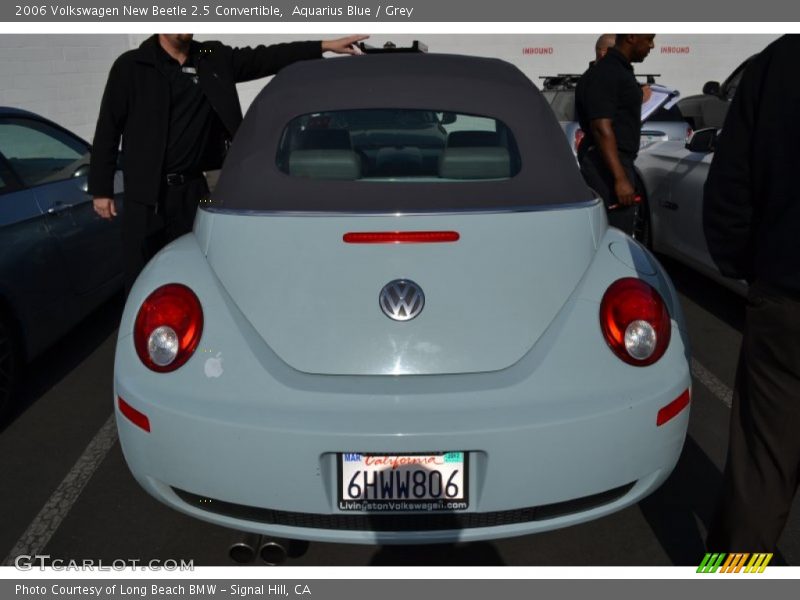 Aquarius Blue / Grey 2006 Volkswagen New Beetle 2.5 Convertible