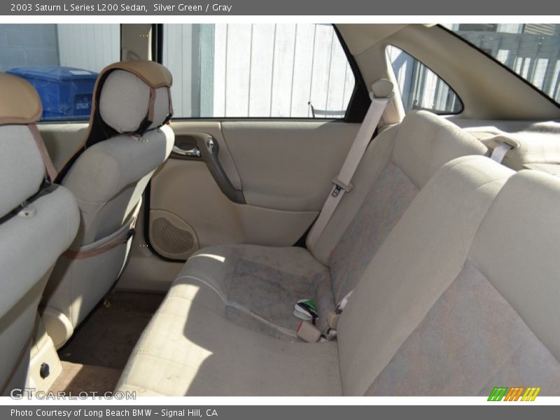 Silver Green / Gray 2003 Saturn L Series L200 Sedan
