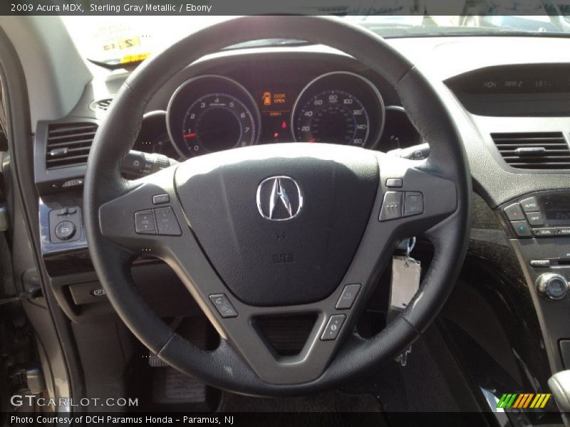 Sterling Gray Metallic / Ebony 2009 Acura MDX