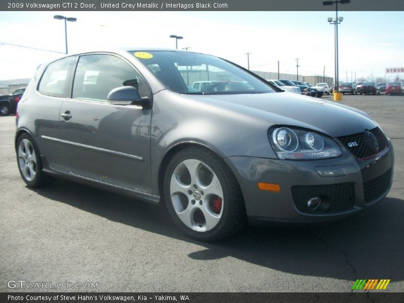 United Grey Metallic / Interlagos Black Cloth 2009 Volkswagen GTI 2 Door