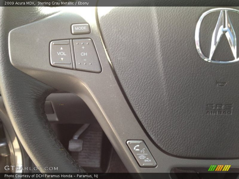 Sterling Gray Metallic / Ebony 2009 Acura MDX