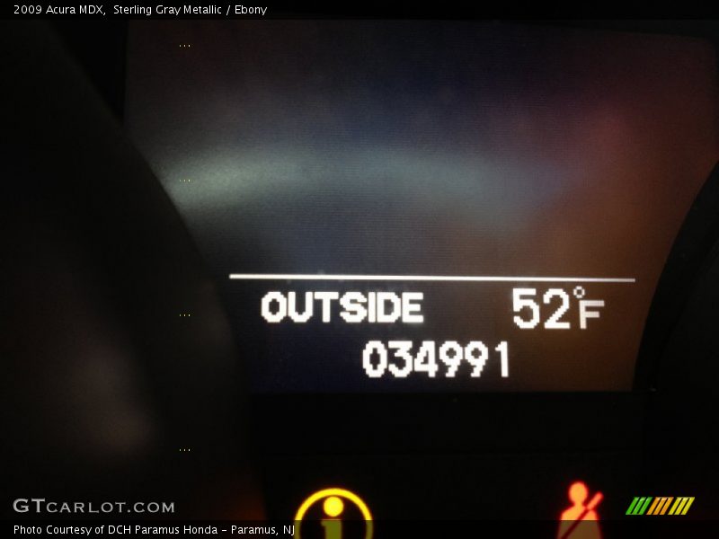 Sterling Gray Metallic / Ebony 2009 Acura MDX