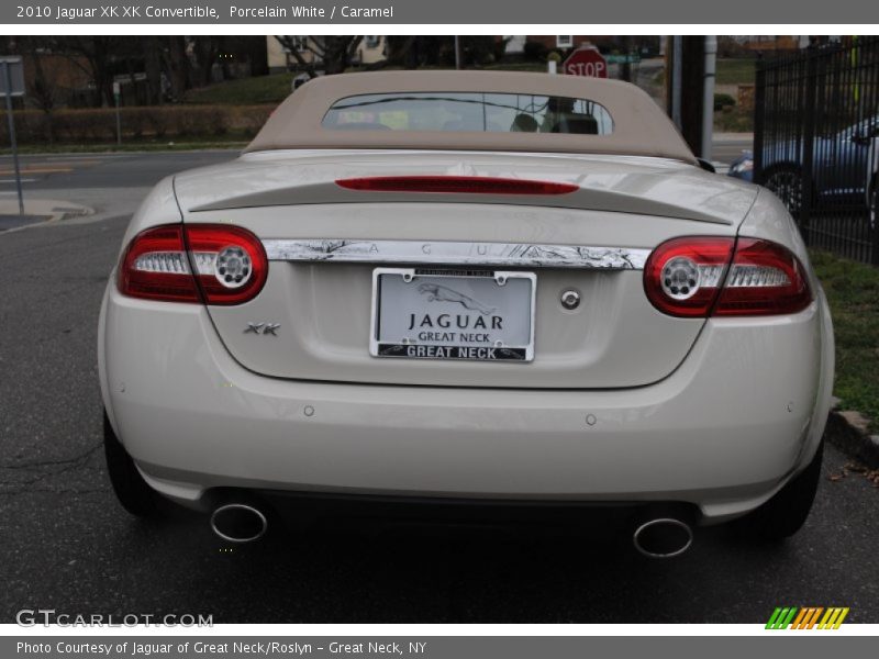 Porcelain White / Caramel 2010 Jaguar XK XK Convertible