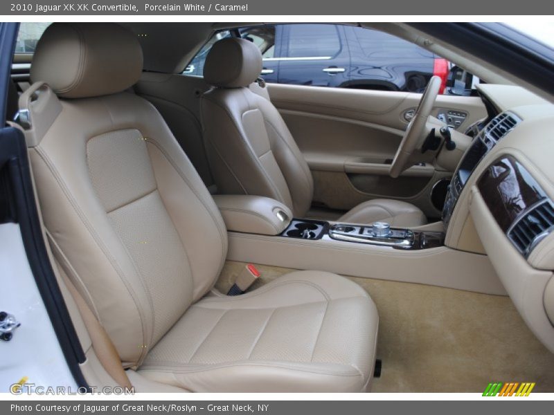 Porcelain White / Caramel 2010 Jaguar XK XK Convertible