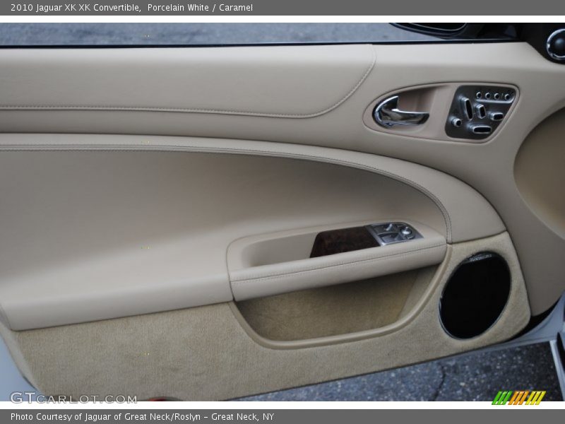 Porcelain White / Caramel 2010 Jaguar XK XK Convertible