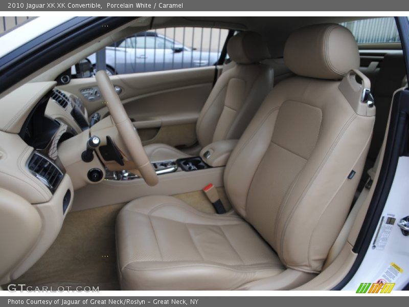 Porcelain White / Caramel 2010 Jaguar XK XK Convertible