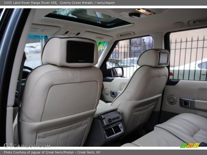 Giverny Green Metallic / Ivory/Aspen 2005 Land Rover Range Rover HSE