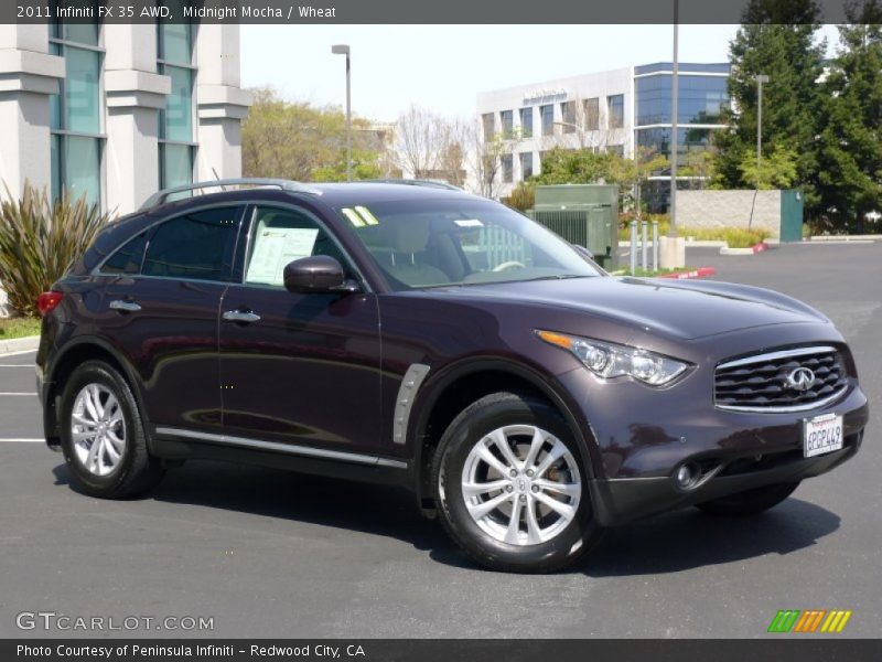 Midnight Mocha / Wheat 2011 Infiniti FX 35 AWD