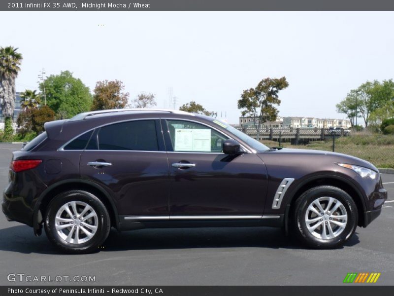 Midnight Mocha / Wheat 2011 Infiniti FX 35 AWD
