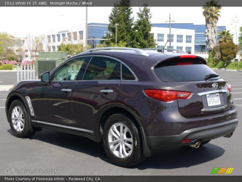 Midnight Mocha / Wheat 2011 Infiniti FX 35 AWD