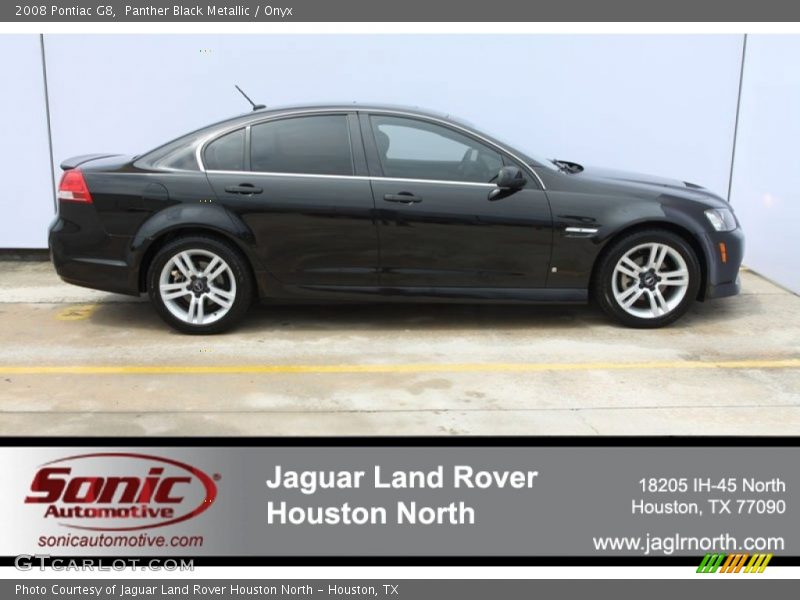 Panther Black Metallic / Onyx 2008 Pontiac G8