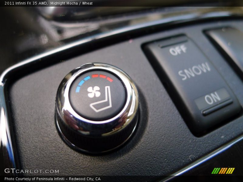 Midnight Mocha / Wheat 2011 Infiniti FX 35 AWD